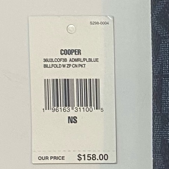 36U2LCOF3B - ADMRL/PLBLUE BILLFOLD W ZPCN PKT - Picture 10 of 10